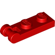 Lego destička 1x2 s tyčinkou (madlem), červená (4515365)